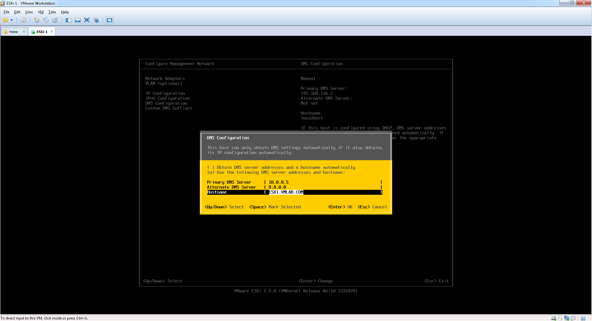 Vmware esxi 6.5. VMWARE ESXI настройка сети. VMWARE DNS настройка. VMWARE ESXI на внешнем IP. ESXI cli команды.